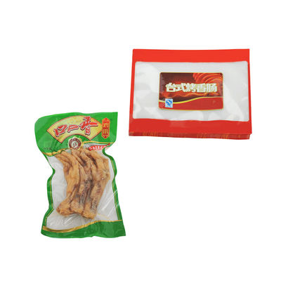 Zastosowane Drukowane PVDC Termoforming Film Roll For Sausage Packaging Beef Chicken Pork