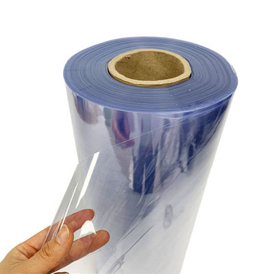 Film opakowaniowy z twardymi rolkami Pvc w klasie medycznej, kolorowy, przejrzysty, elastyczny