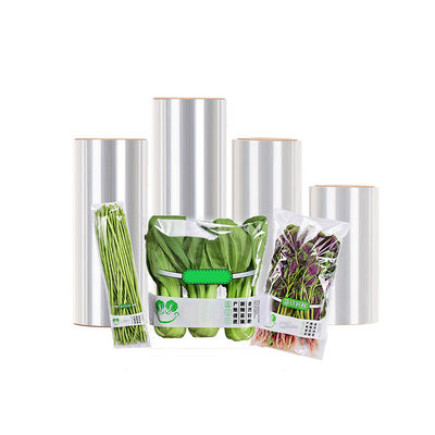 BOPP Plain Film Jumbo Roll PVDC Plastic Shrink Wrap Film Thermal Base bez kleju 12-80um