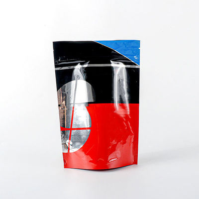 Worek z białkiem serwatkowym z powlekanym PVDC KPET Wodobór Stand Up Zip Lock Gravure Printing