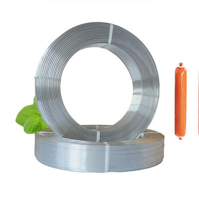 Worsiki Żywnościowe Obudowa Zamknięta Rola Aluminiowa Klamy ф2.1mm 570m Długość