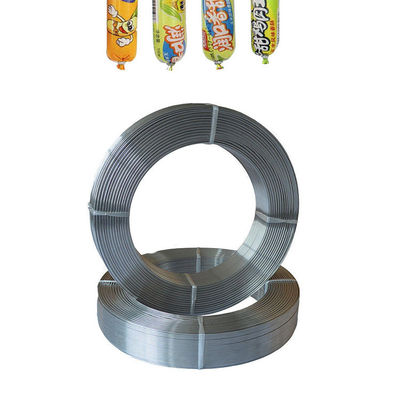 2024 Nowy typ zacisku do kiełbasy Aluminiowe zaciski uszczelniające 2,55 kg/roll 2,97 kg/roll