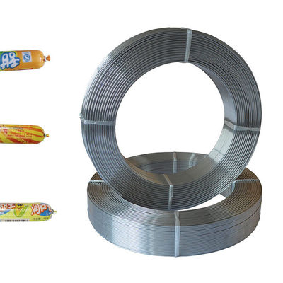50,5 kg/roll Najwyższy poziom Aluminiowe zaciski z drutu rolkowego klasy spożywczej do obudowy kiełbasy