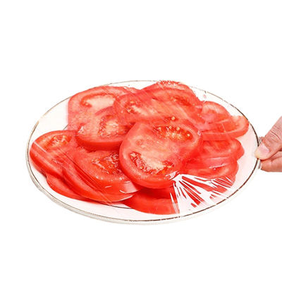 PVDC PVC PE Packing Plastic Wrap Roll Transparent PE Protective Food Cling Film With Sliding Cutter