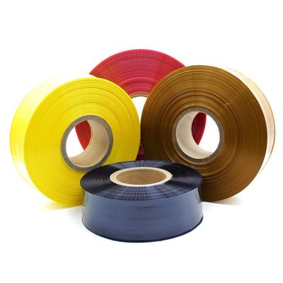 Rolowanie płaskiej plastikowej folii do kiełbasy PVDC Szerokość 140 mm 180 mm