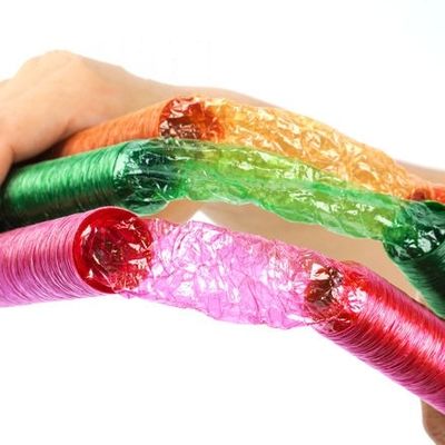 Kolorowa plastikowa obudowa kiełbasy z celulozy Pvdc For Sausage