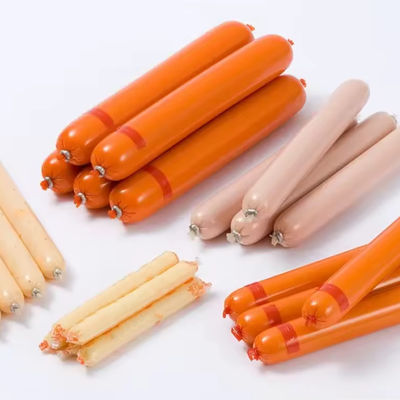 Produkty spożywcze PVDC Plastikowa folia osłonowa do kiełbasy dla opakowań odpornych na wilgoć i o niskiej przepuszczalności tlenu