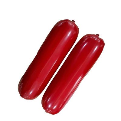 Profesjonalne PVDC plastikowe folie do obudowy kiełbasy odporne na ciepło do 90 °C do produkcji kiełbasy